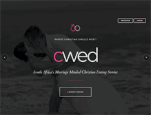 Tablet Screenshot of cwed.co.za